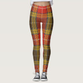 Scotstee Clan Buchanan Old Set Weathered Tartan Wo Leggings (Vorderseite)