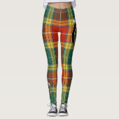Scotstee Clan Buchanan Old Sett Wappen Tartan Wome Leggings (Vorderseite)