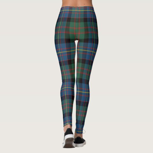 Scotstee Clan Cameron von Erracht Ancient Tartan W Leggings (Rückseite)
