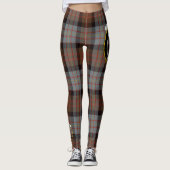 Scotstee Clan Cameron von Erracht gewittertem Wapp Leggings (Vorderseite)