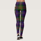 Scotstee Clan Cameron von Erracht Modernem Wappen Leggings (Rückseite)