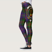 Scotstee Clan Cameron von Erracht Modernem Wappen Leggings (Links)