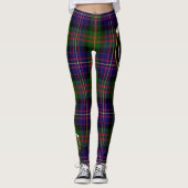 Scotstee Clan Cameron von Erracht Modernem Wappen Leggings (Vorderseite)