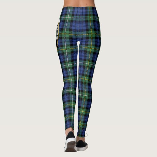 Scotstee Clan Campbell Argyll Ancient Wappen Tarta Leggings (Rückseite)