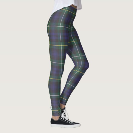 Scotstee Clan Campbell Argyll Modern Tartan Women Leggings (Rechts)