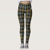 Scotstee Clan Campbell Argyll Weathered Wappen Leggings (Vorderseite)