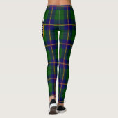 Scotstee Clan Carmichael Modern Wappen Tartan Wome Leggings (Rückseite)