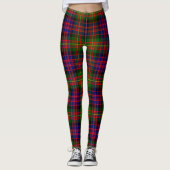 Scotstee Clan Carnegie Modern Tartan Women Legging Leggings (Vorderseite)