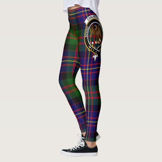 Scotstee Clan Chalmers Wappen Tartan Women Legging Leggings (Links)