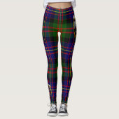 Scotstee Clan Chalmers Wappen Tartan Women Legging Leggings (Vorderseite)