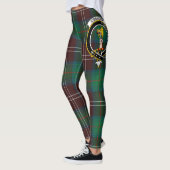 Scotstee Clan Chisholm Jagen Altes Wappen Tarta Leggings (Links)