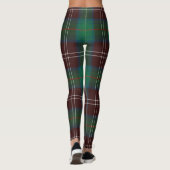 Scotstee Clan Chisholm Junting Ancient Tartan Wome Leggings (Rückseite)