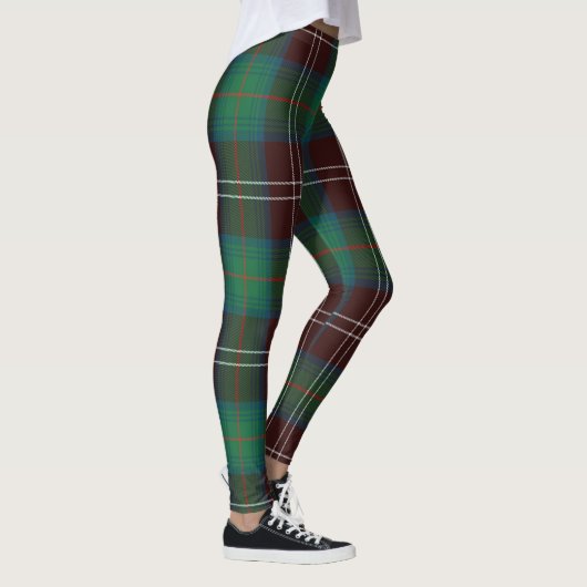 Scotstee Clan Chisholm Junting Ancient Tartan Wome Leggings (Rechts)