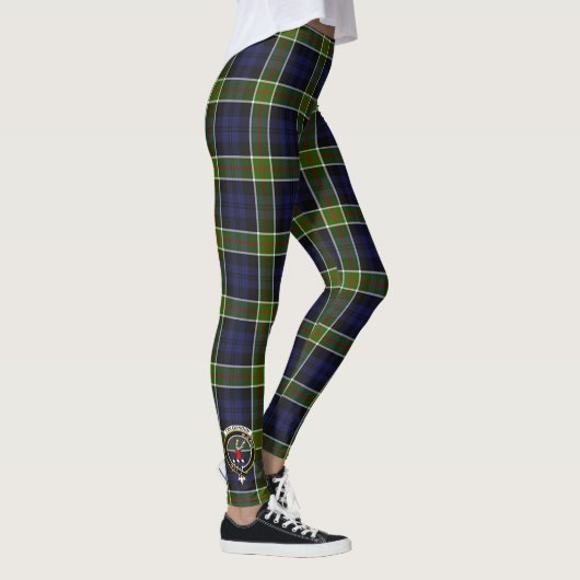 Scotstee Clan Colquhoun Wappen Tartan Women Leggin Leggings (Rechts)