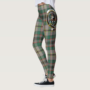Scotstee Clan Craig Ancient Wappen Tartan Women Leggings