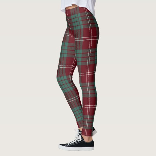 Scotstee Clan Crawford Tartan Frauen Leggings (Links)