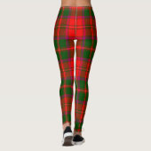 Scotstee Clan CTrauer District Tartan Leggings (Rückseite)