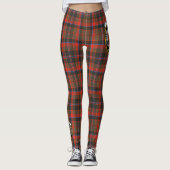 Scotstee Clan Cumming Hunting Weathered Crest  Leggings (Vorderseite)