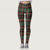 Scotstee Clan Cumming Junting Ancient Tartan Women Leggings (Vorderseite)
