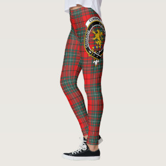 Scotstee Clan Cumming Wappen Tartan Women Leggings