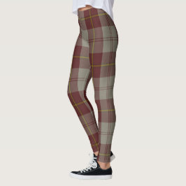 Scotstee Clan Cunningham Burgundy Dancers Tartan W Leggings