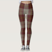 Scotstee Clan Cunningham Burgundy Dancers Tartan W Leggings (Vorderseite)
