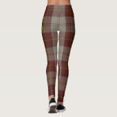 Scotstee Clan Cunningham Burgundy Dancers Wappen Leggings (Rückseite)