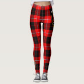 Scotstee Clan Cunningham Modern Wappen Tartan Wome Leggings (Vorderseite)