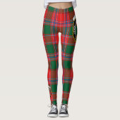 Scotstee Clan Dalzell Wappen Tartan Frauen Legging Leggings (Vorderseite)