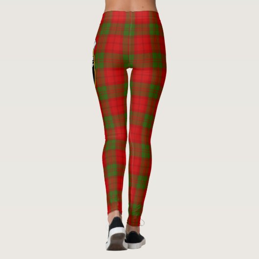 Scotstee Clan Dewar Wappen Tartan Women Leggings (Rückseite)