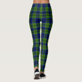 Scotstee Clan Dixon Tartan Frauen Leggings (Rückseite)