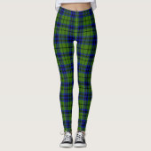 Scotstee Clan Dixon Tartan Frauen Leggings (Vorderseite)