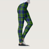 Scotstee Clan Dixon Tartan Frauen Leggings (Rechts)