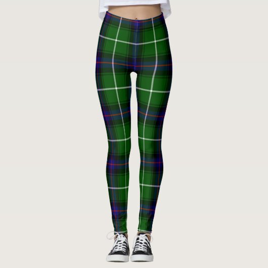 Scotstee Clan Donald MacDonald Tartan Women Leggin Leggings (Vorderseite)