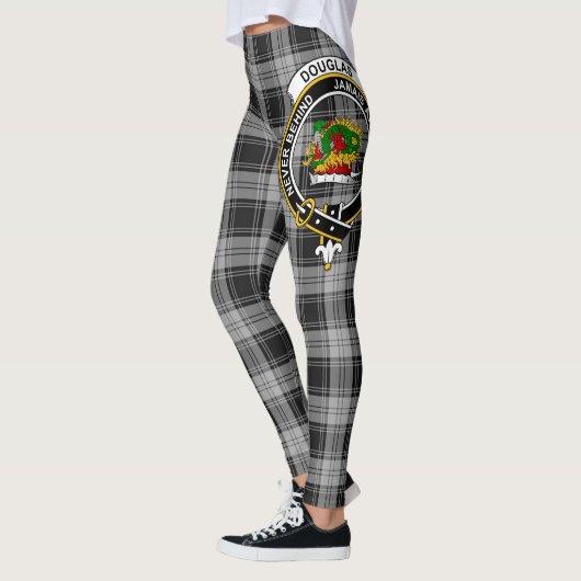 Scotstee Clan Douglas Gray Wappen Tartan Women Leggings (Links)
