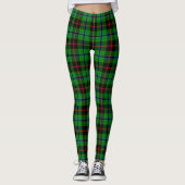 Scotstee Clan Douglas Green Tartan Leggings (Vorderseite)