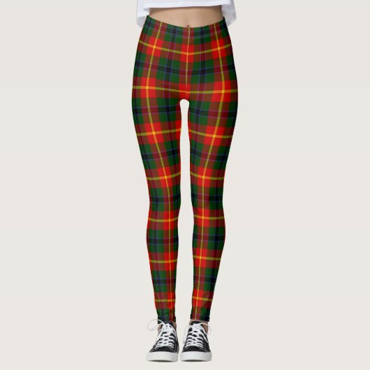Scotstee Clan Douglas von Roxburgh Tartan Women Leggings (Vorderseite)