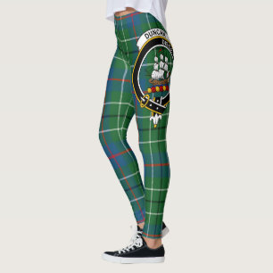 Scotstee Clan Duncan Ancient Wappen Tartan Women Leggings