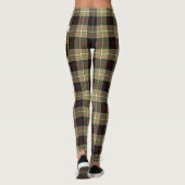 Scotstee Clan Dunlop Junting Wappen Tartan Women Leggings (Rückseite)