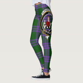 Scotstee Clan Elphinstone Wappen Tartan Women Leggings