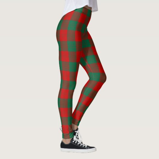 Scotstee Clan Erskine Tartan Frauen Leggings (Rechts)
