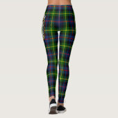 Scotstee Clan Farquharson Modern Wappen Tartan Wom Leggings (Rückseite)