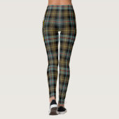 Scotstee Clan Farquharson Weathered Wappen Tartan Leggings (Rückseite)