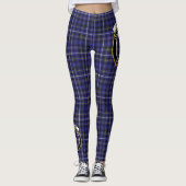 Scotstee Clan Fleming Wappen Tartan Women Leggings (Vorderseite)