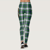 Scotstee Clan Forbes Dress Wappen Tartan Women Leggings (Rückseite)