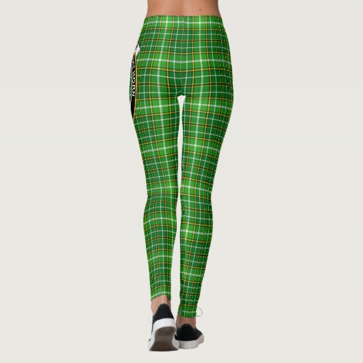 Scotstee Clan Forrester Junting Wappen Tartan Wome Leggings (Rückseite)