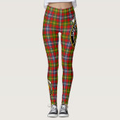 Scotstee Clan Forrester Wappen Tartan Women Leggin Leggings (Vorderseite)