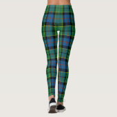 Scotstee Clan Forsyth Ancient Tartan Women Legging Leggings (Rückseite)