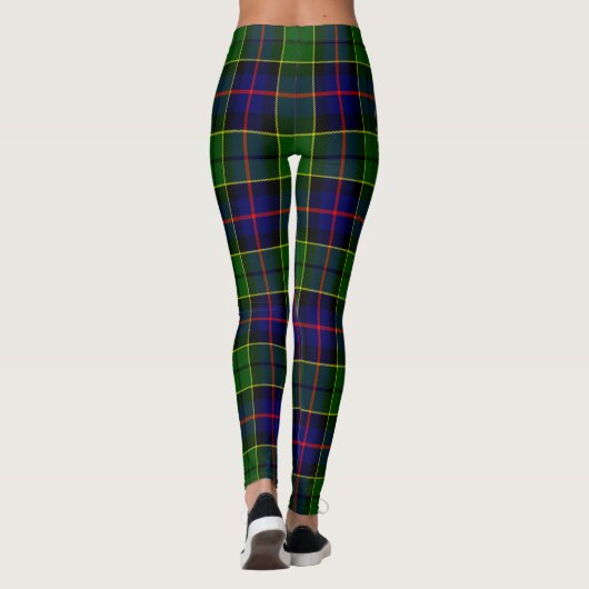 Scotstee Clan Forsyth Tartan Frauen Leggings (Rückseite)
