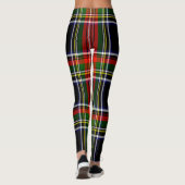 Scotstee Clan Francis Tartan Frauen Leggings (Rückseite)